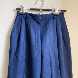 Vintage Pendleton Lined Pleated Trousers